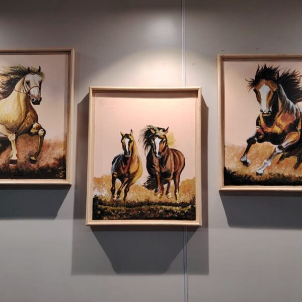 3 Horses - 3 Frames